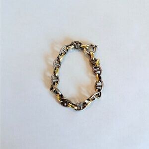 Two-Tone Chain Bracelet